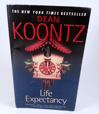 #ad Life Expectancy mass market paperback Koontz Dean $4.75
