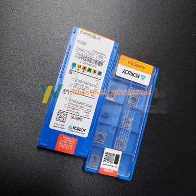 10PCS KORLOY SPMT090308-PD PC5300 CNC inserts