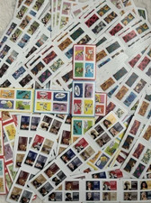 Lot de 10 carnets de timbres postal lettre verte 20gr mixte