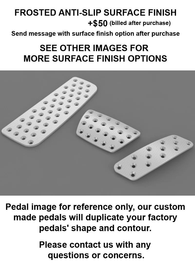 Aston Martin Vantage V8 V12 Deluxe Auto Billet aluminum racing pedal pad covers