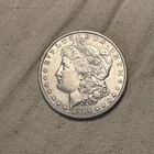 1901-S Morgan Silver Dollar, AU+. Luster, Low Mintage! PJ
