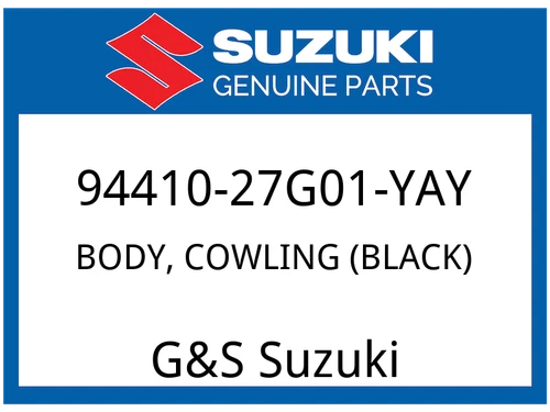 BODY, COWLING (BLACK)