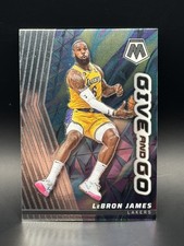 2022-23 Panini Mosaic - Give and Go LeBron James #3