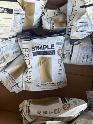 Clean Simple eats protein powder Vegan Vanilla  Plant-Based, 30 Servings