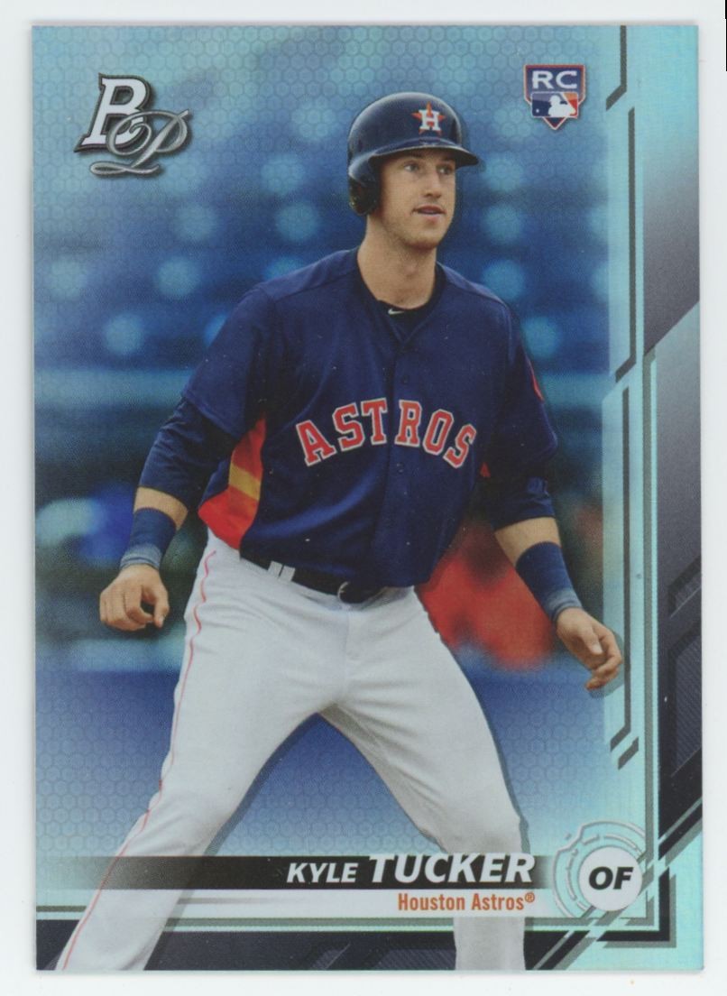 2019 Bowman Platinum Sky Blue Kyle Tucker Houston Astros #6