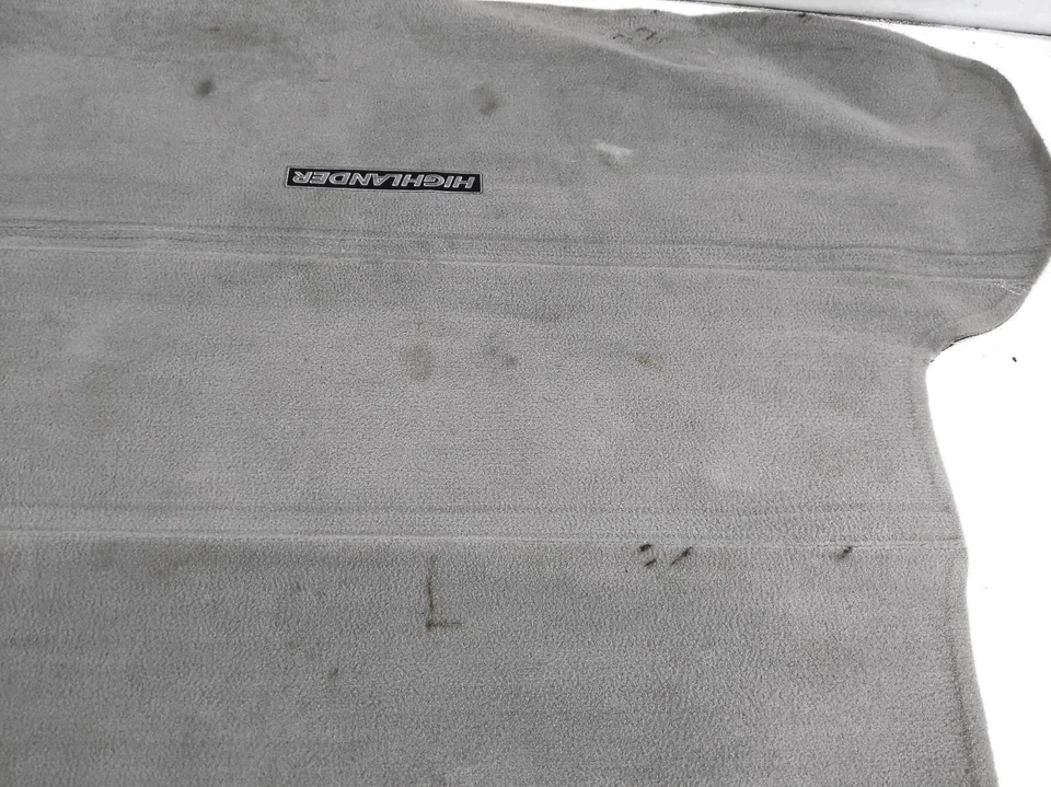 Alfombra de piso de carga Toyota Highlander 2014-2019 Pt206-48140-20 - gris *sucia* Foto 4 de 4