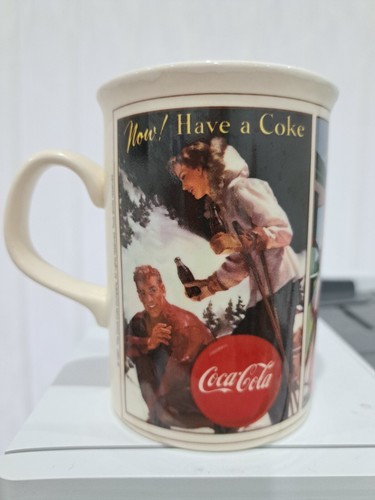 COCA - COLA COMPANY 1997 TASSE / TASSE VINTAGE DRUCKE COKE WERBETASSE - NEU