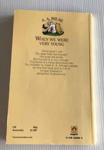 3 X Vintage A.A. Milne Winnie The Pooh Books Magnet Illustrated Paperbacks 1979 - Picture 22 of 24