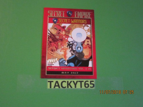 Tarjeta(s) única(s) Marvel Annual Secret Empire 2017 nueva tú eliges - Imagen 1 de 38