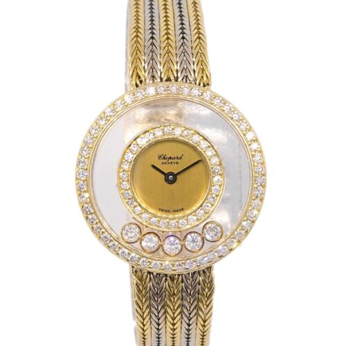 Chopard Happy Diamonds Ref.279460 Quartz Watch 18KYG 132765 - Picture 1 of 7