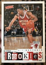 2000-01 Upper Deck Victory A.J. Guyton Rookie #272 Chicago Bulls