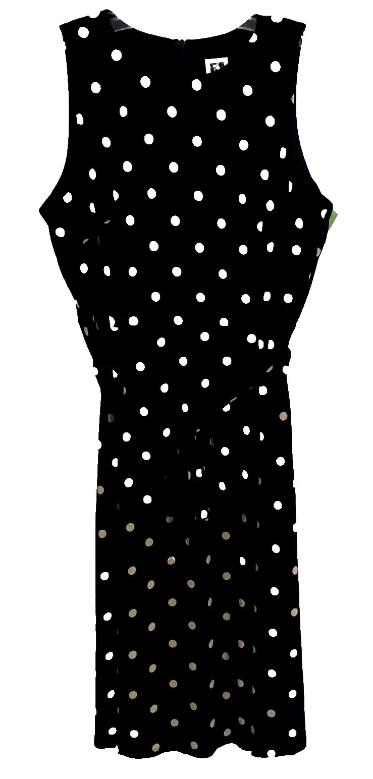 Vestidos de lunares Anne Klein Poliéster para Mujeres