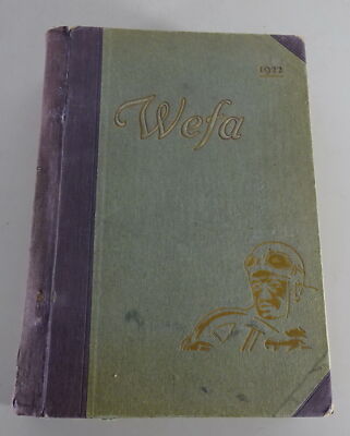Guide For Motorists WEFA From 1922 With Maps