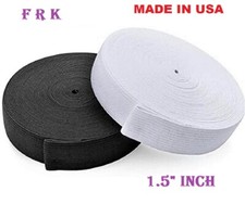 1 1/2" Elastic Band 50 yard High Quality MADE IN USA FREE SHIPPING