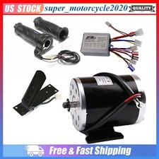 24V 500W Brushed Motor Controller Throttle Grips Pedal For E-Bike Scooter
