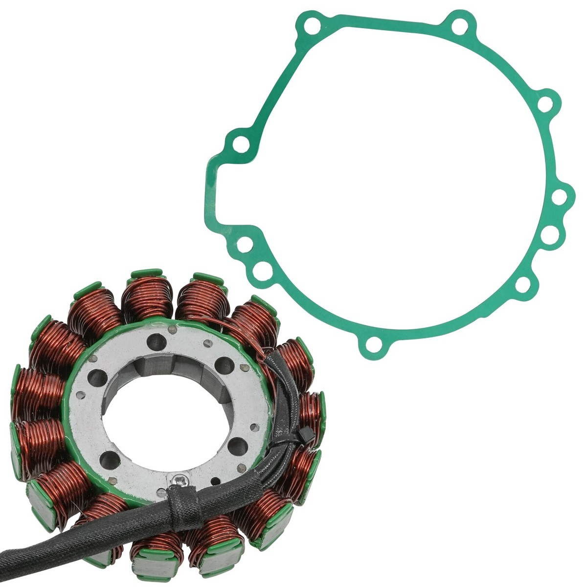 いとちゃ 2006-2007 Kawasaki Ninja ZX10R ZX-10R ZX1000 Stator And Gasket
