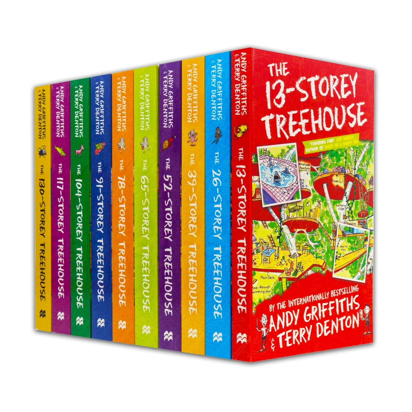 THE STOREY TREEHOUSE 13冊 13-Storey Treehouse Audiobook by Andy Griffiths