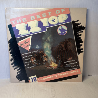 The Best of ZZ Top 1977 LP Vinyl Warner Bros. Records London Records Vintage