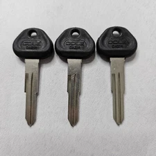 Cole DA21R Key Blank Lot Of 3 Italy