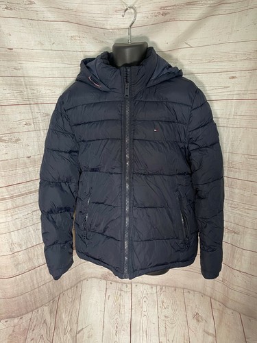 Blue Padded Full Zip Coat Jacket Size 
