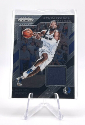 Harrison Barnes 2018-19 Panini Prizm Sensational Swatches Game-Worn #13