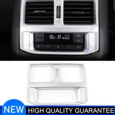 For Volkswagen Atlas 2018-2022 Matte Silver Rear Air Outlet Vent Frame Decor 1*