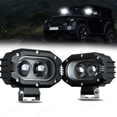 4'' LED Work Light Bar 4WD Offroad SPOT Pods Fog ATV SUV UTV Driving Lamp