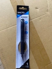 X-Acto X3724 X2000 Precision Knife Black W/#11 Classic Fine Point Blade & Cap