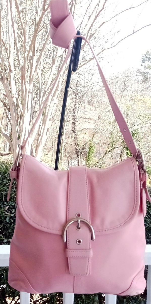 Coach Vintage Soho Y2K 9480 Pink Leather Shoulder Bag | eBay