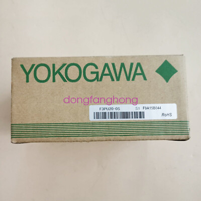 New For Yokogawa F3PU20-0S PLC module In Box Free Shipping DHL or FedEX or UPS