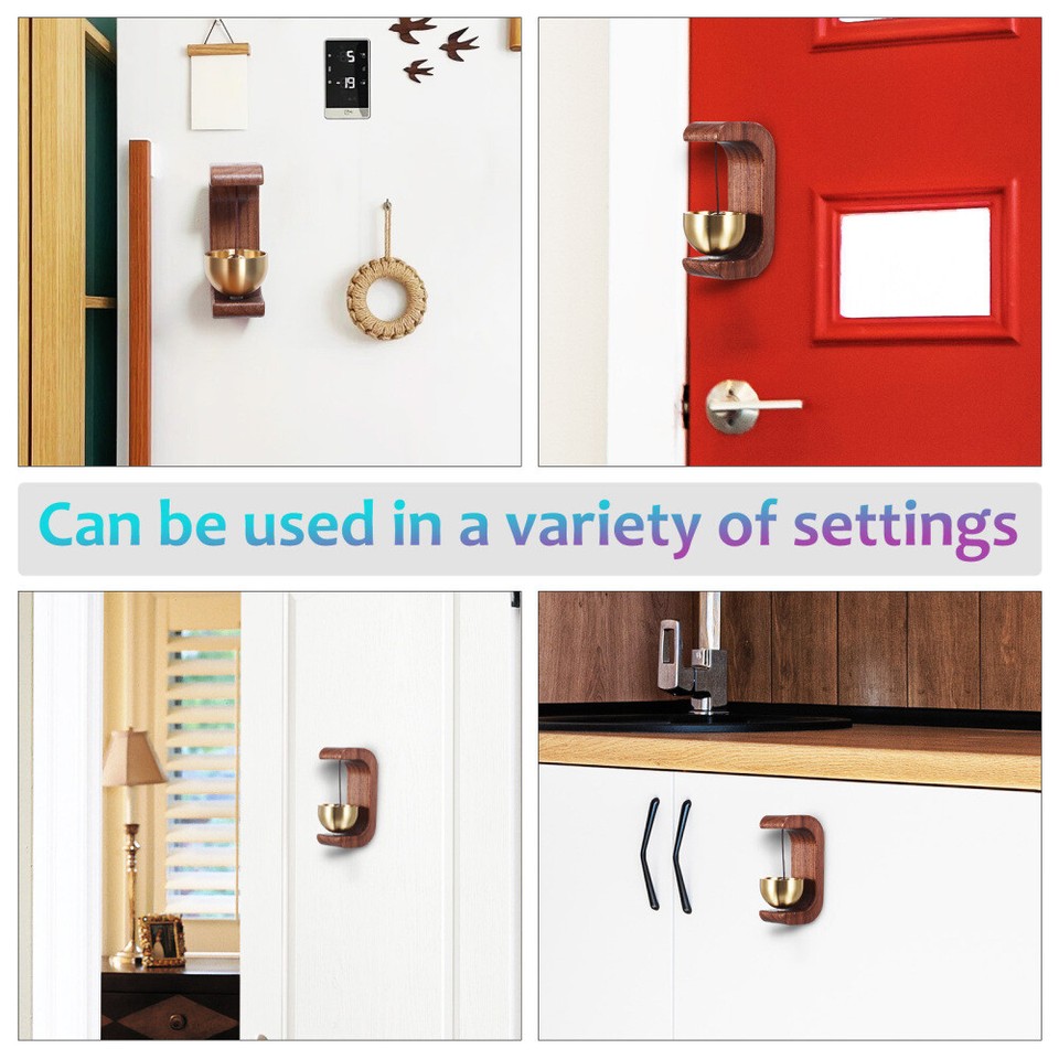 Shopkeeper Bell Wind Chime Door Opening Bell Wooden Door Chime Entry