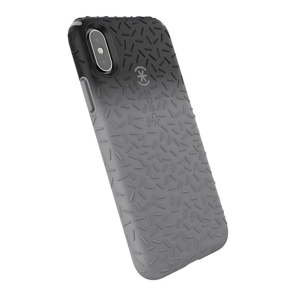 Speck CandyShell Fit iPhone Xs/iPhone X Case - Black Ombre Gunmetal/Gunmetal NEW - Image 2 of 2