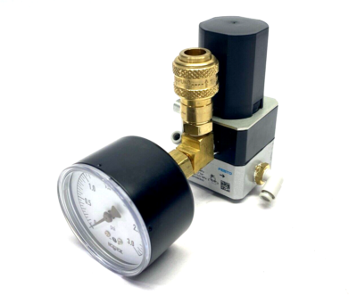 #ad Festo LRP 1 4 07 Precision Pressure Regulator w Lockout Cap 159500 $41.39