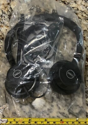 Dell Pro Stereo WH3022 Wired USB Headset Black New Open Box Great Work From Home