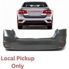 Fits 2016-2019 Nissan Sentra Rear Bumper W Reflectors Complete Local Pickup