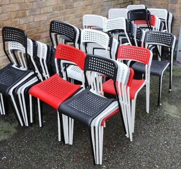 IKEA Stacking Chair Home Kitchen Conference Reception Meeting PRICE PER