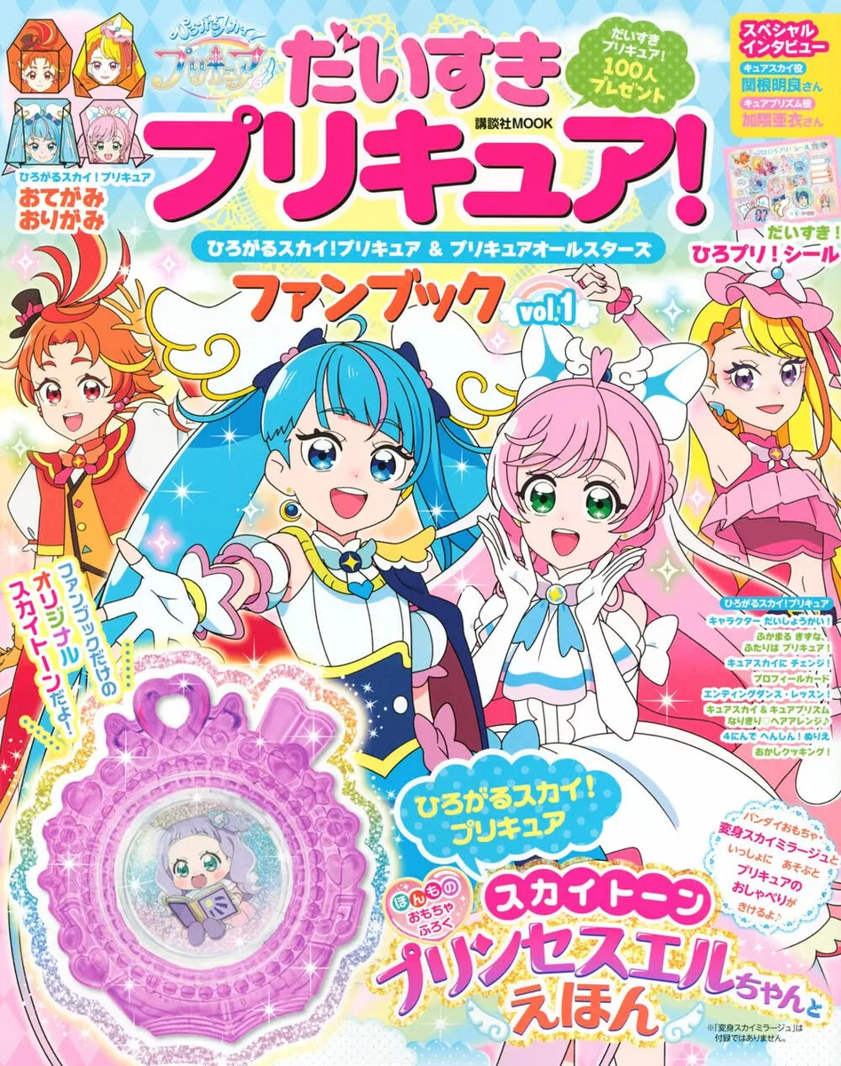 Hirogaru Sky Precure Charms 