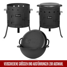 Forno Kazan bollitore gulasch bollitore per fuoco pentola in ghisa forno focolare Utschak BBQ-Toro