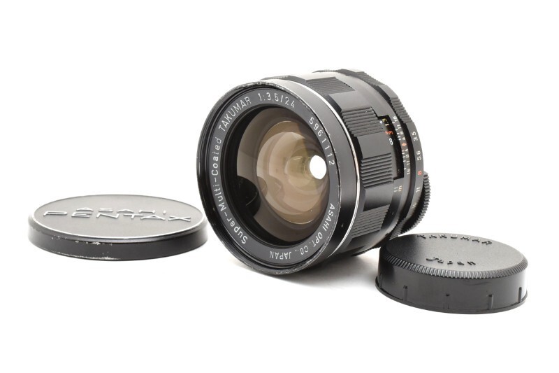 ★美品★Super-Multi-Coated TAKUMAR 24mm F3.5 Amazon.com : Pentax Super Multi-Coated Takumar 24mm f3.5