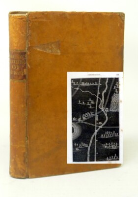 1853 Old Leather Surveying Celestial Navigation Compass Piloting Ships Illustrat