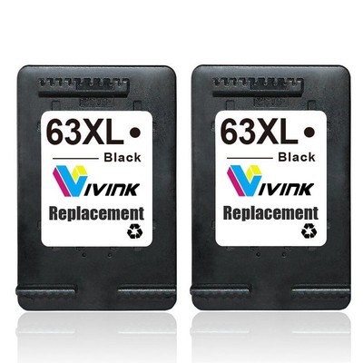 Generic 63XL BLACK Ink For HP Deskjet2130 2131 3630 3632 Officejet 3830 5220 | eBay