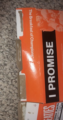 Lebron James I Promise Flat Wheaties Box. Box Is Empty & Flat In Good Condition - Bild 4 von 4