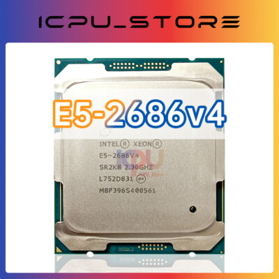 Intel Xeon E5-2686v4 SR2K8 2.3GHz 18Cores 145W LGA2011-3 CPU Processor