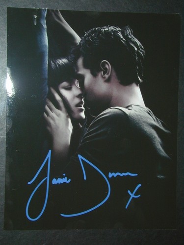 JAMIE DORNAN, FIFTY SHADES OF GREY, 8 X 10 signed autograph photo, free shipping - Picture 3 of 3