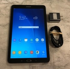 SAMSUNG GALAXY TAB E 9.6" SM-T567V Wi-Fi 4G Verizon Unlocked 16GB Black-GOOD