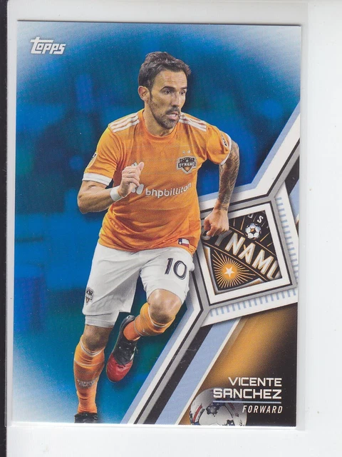 2018 Topps MLS Soccer Blue /99 Vicente Sanchez #4