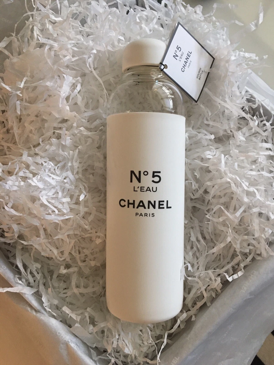 CHANEL, Kitchen, New Chanel No 5 Glass Water Bottle