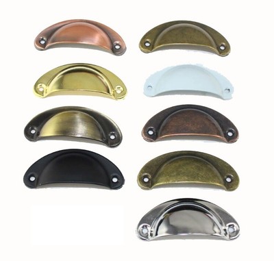 Möbelgriffe Schrankgriffe Muschelgriffe Antik Klassisch Vintage | eBay