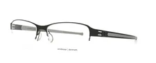 Prodesign Denmark Eyeglasses 6142 6011 54-17-135 JG Screwless Hinge Half Rimless