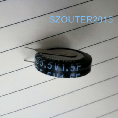 10pcs 5.5V 1.5F V Type 1.5F 5.5V Supercapacitor Farad Capacitor NEW